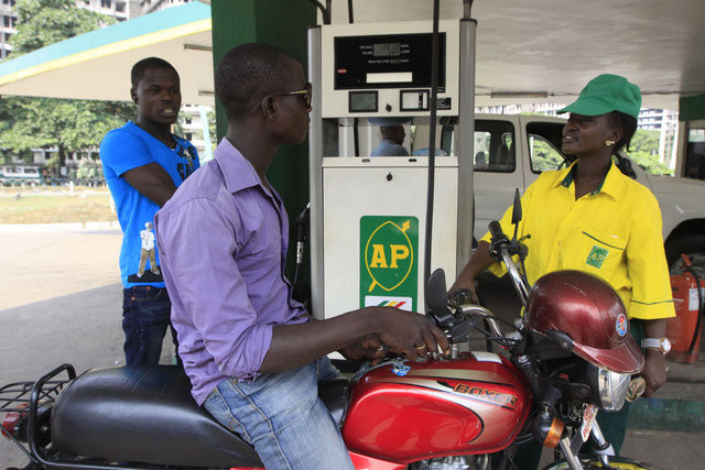 Un station service de Lagos - Crédits : Keystone