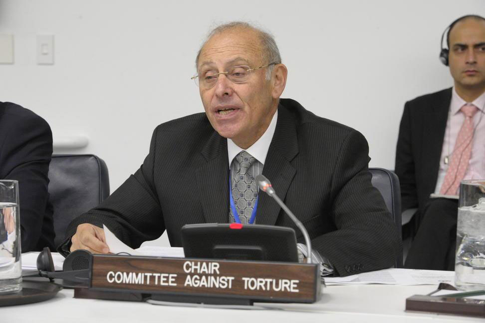 Claudio Grossman, le président du Comité de l’ONU contre la torture - Crédit : ONU/Evan Schneider