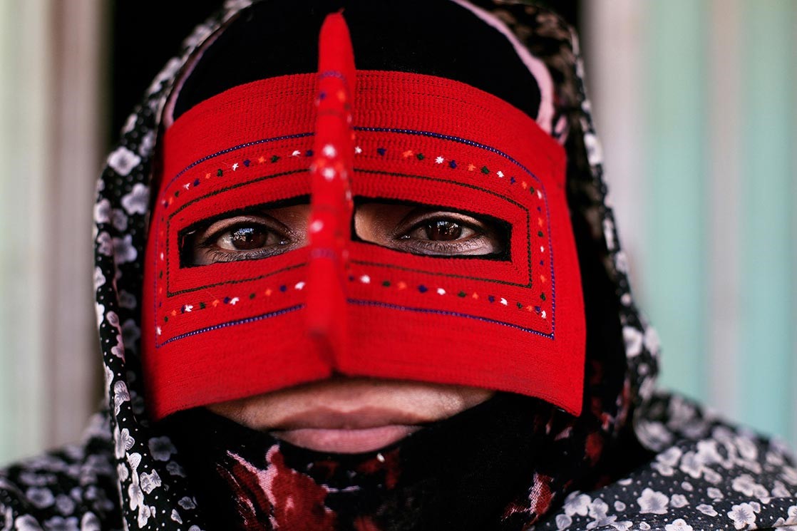 Femme Bandari du Golf Persique, Iran. Crédit Kares Le Roy