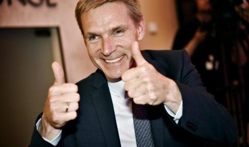 Kristian Thulesen Dahl, le leader du Parti populaire danois - Crédit : Scanpix Danemark / AFP – Linda Kastrup