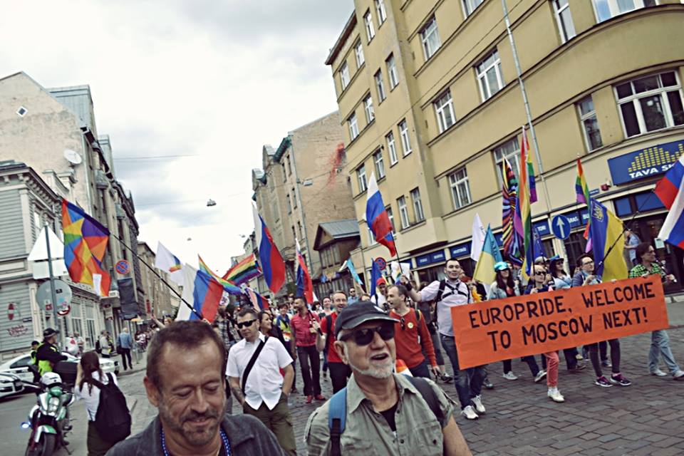 Gay Pride de Riga en juin 2015. Crédit Julija Stancevičiūtė Gay Pride de Riga en juin 2015. Crédit Julija Stancevičiūtė