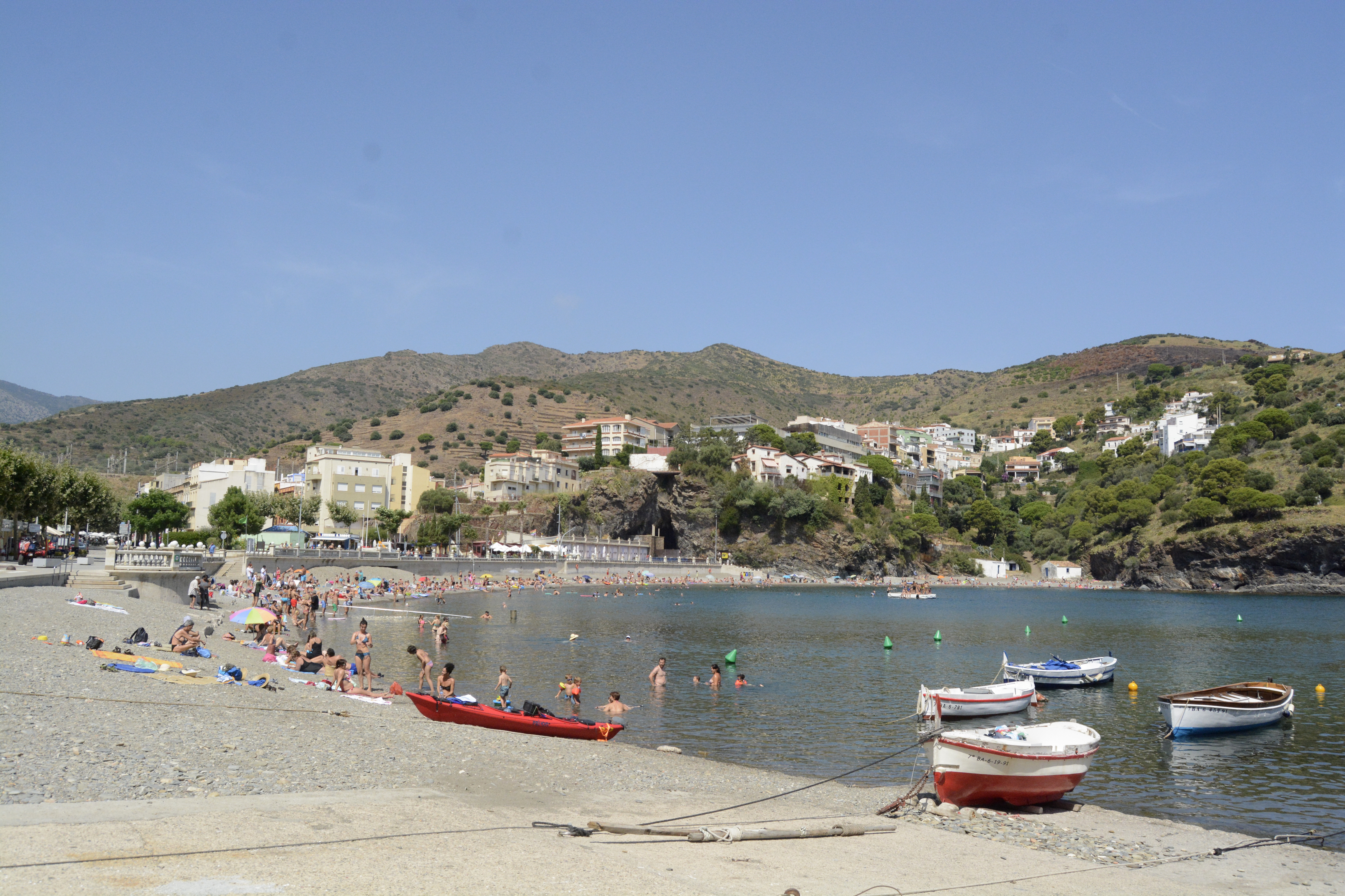 La Platja Gran et la Platja Petita sont jumelles. Crédit Auriane Guiot