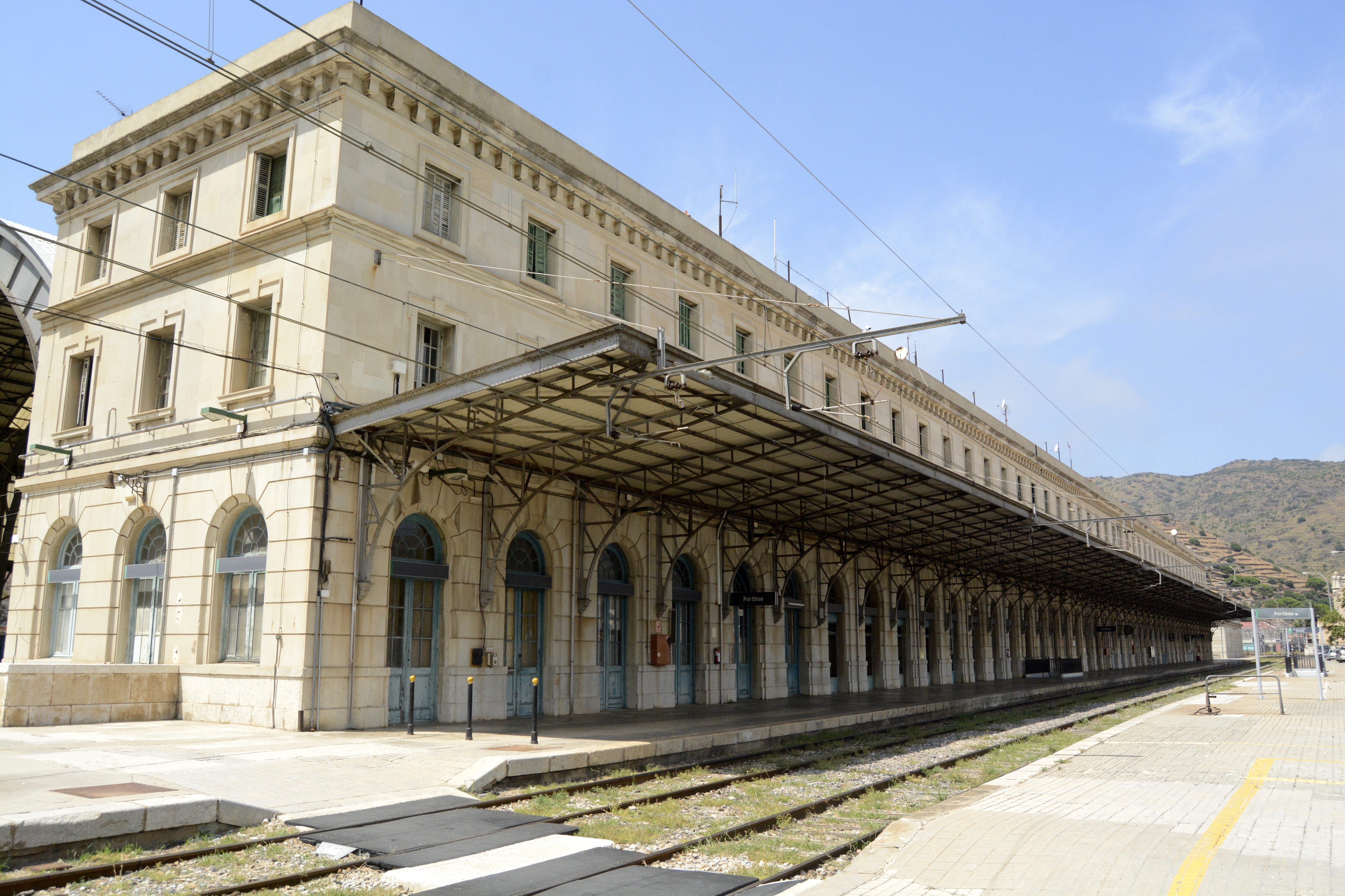 Le majestueux bâtiment de la gare. Crédit Auriane Guiot