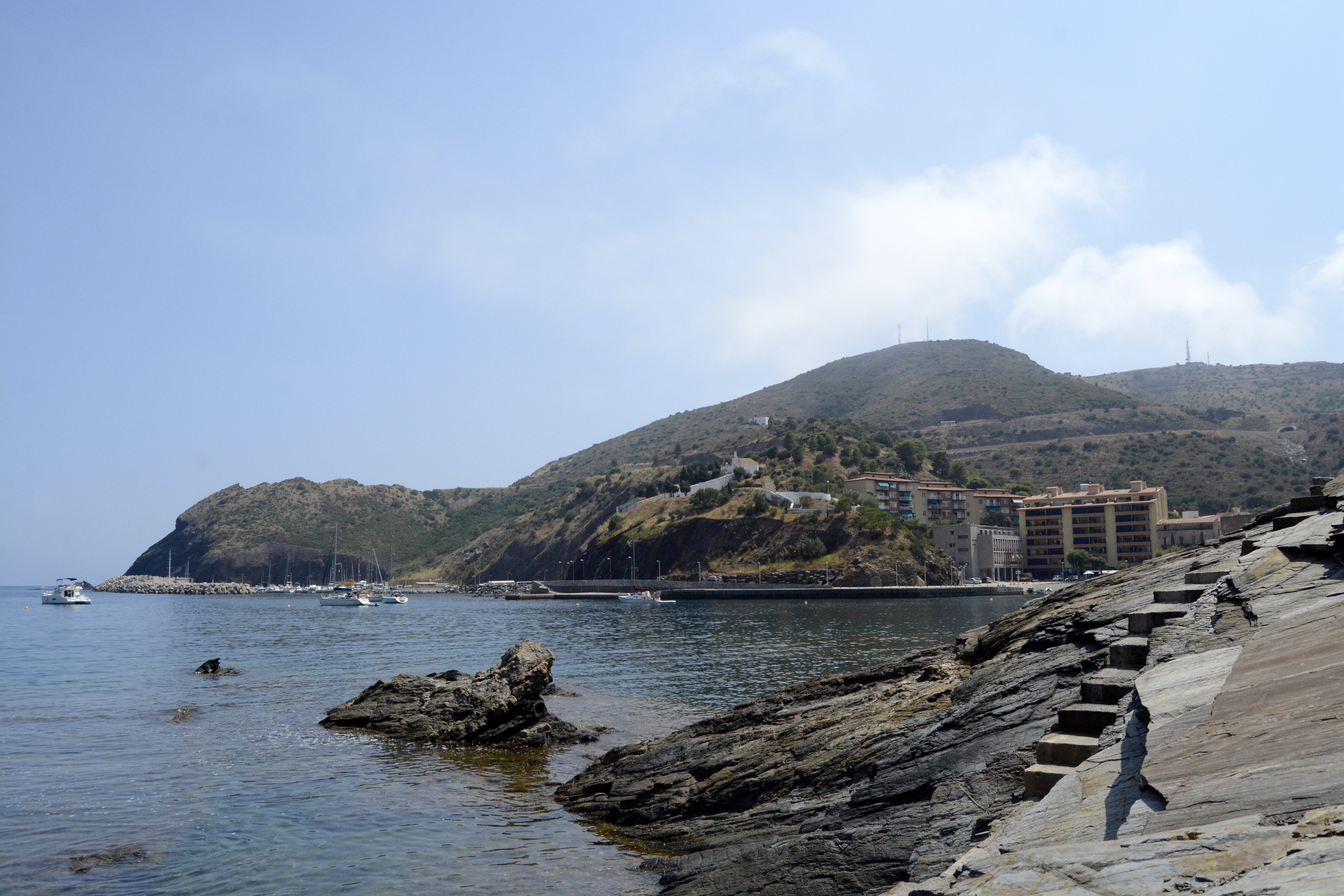 « La Punta del Pi » sur fond de la ville. Crédit Auriane Guiot