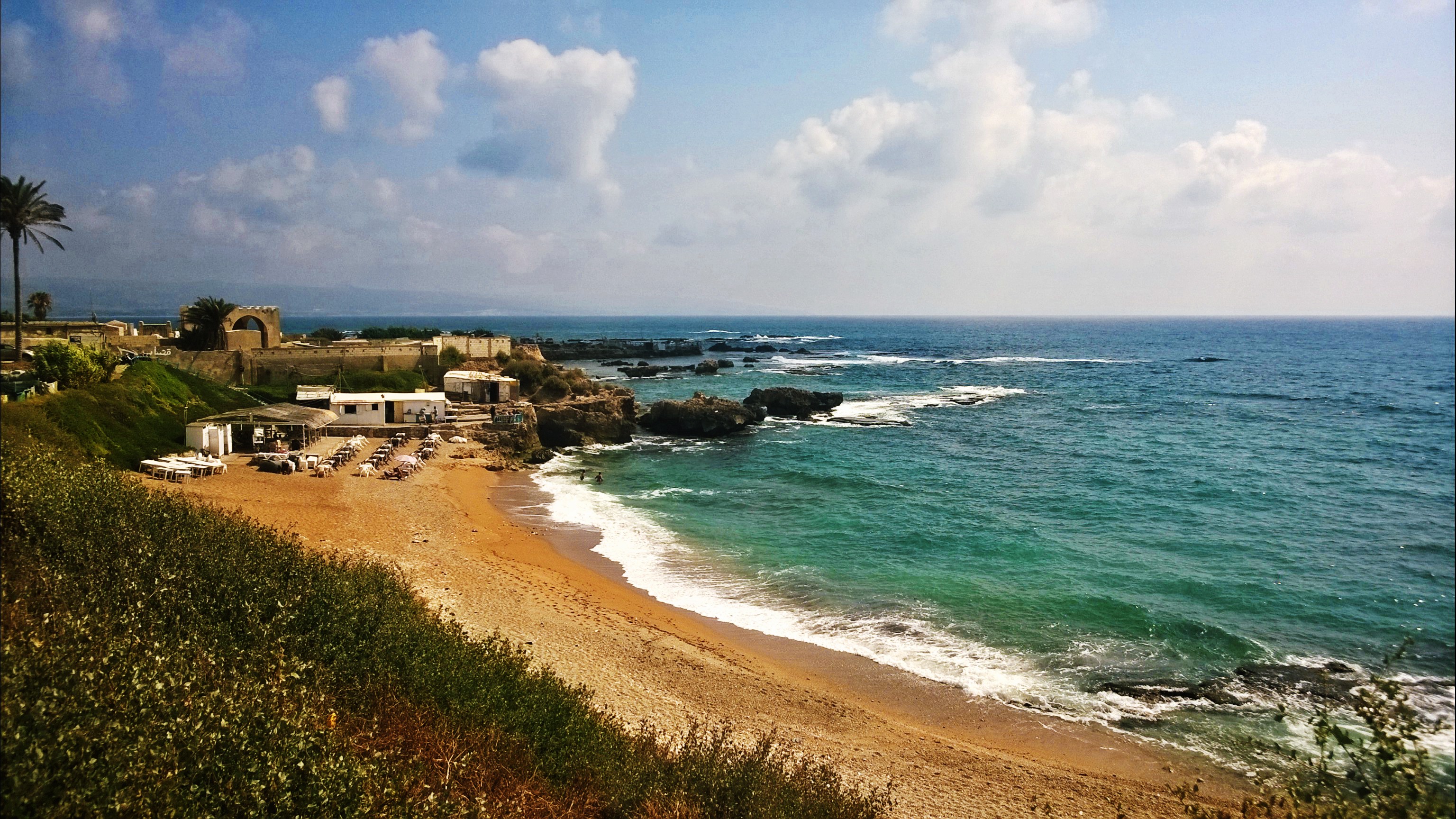 Plage à Tyr - Crédit Salomé Ietter