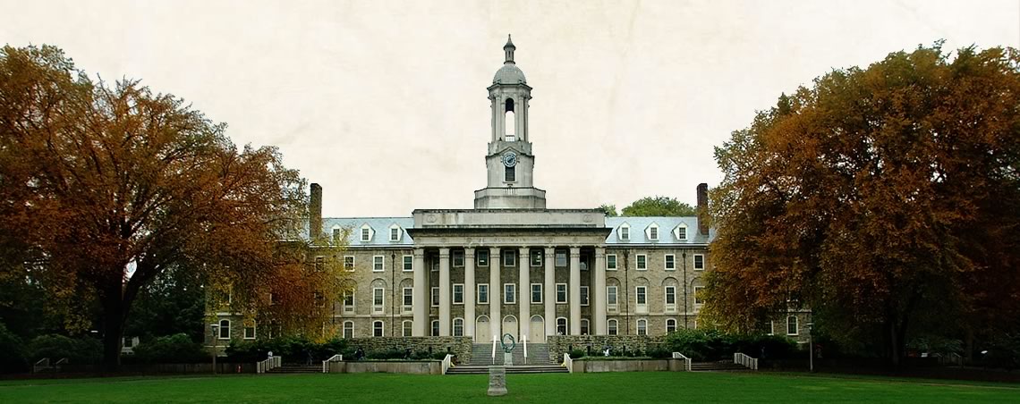 Pennsylvania State University identificó 84 casos de agresiones sexuales entre 2010 et 2012. Crédito Penn State Archives