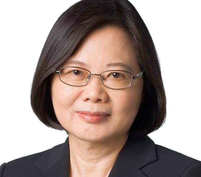 Tsai Ing-wen, présidente de Taïwan. Crédit Taïwan Headline News.