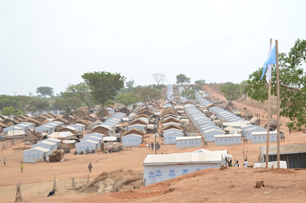 Camps des réfugiés de Borgop, dans la région de l'Adamaoua. Crédits : Aboubakar Dewa