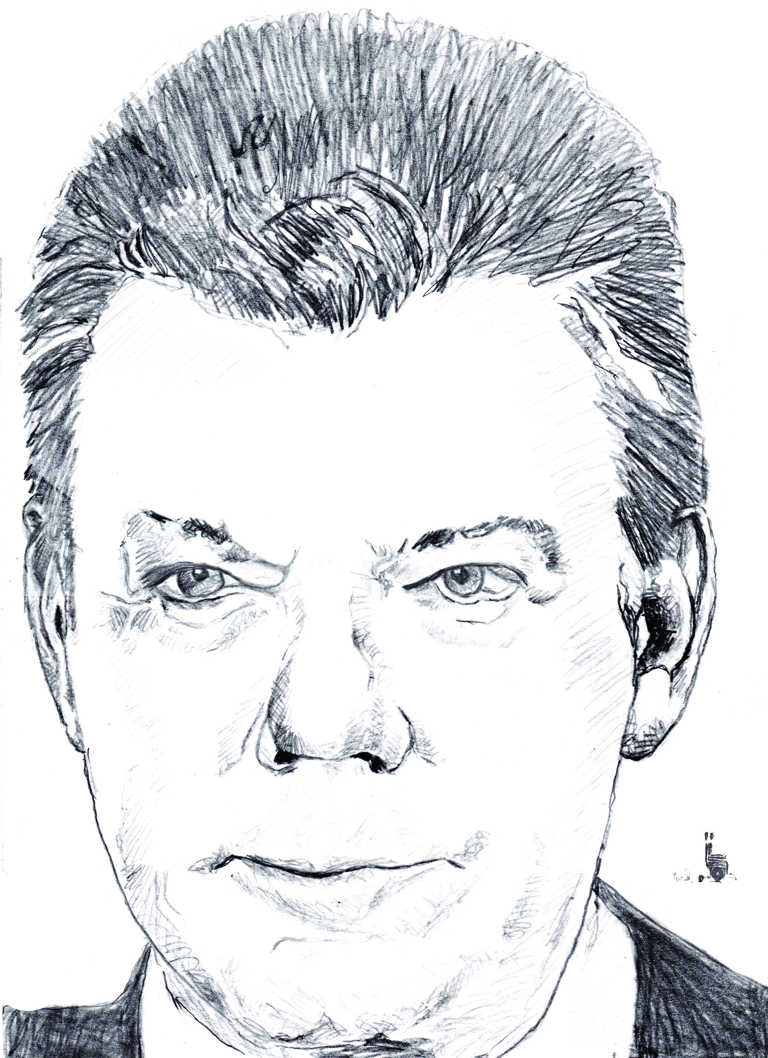 Le Président Juan Manuel Santos. Crédit Muriel Epailly.