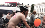 Bruxelles : Tout nus…et à vélo !