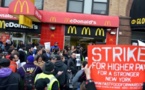 Estados Unidos: comida rapida en huelga