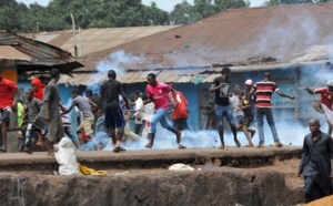 Journée de manifestation en Guinée
