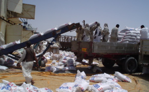 Le Soudan reçoit un important convoi alimentaire