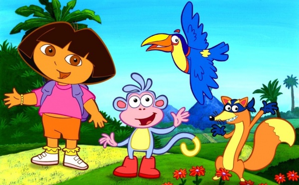 Faites comme Dora, speak English