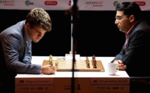 Chess : Viswanathan Anand loses title to Magnus Carlsen Chess : Viswanathan Anand loses title to Magnus Carlsen